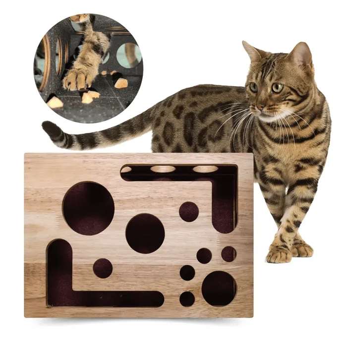 Cat Nail File Puzzle Box