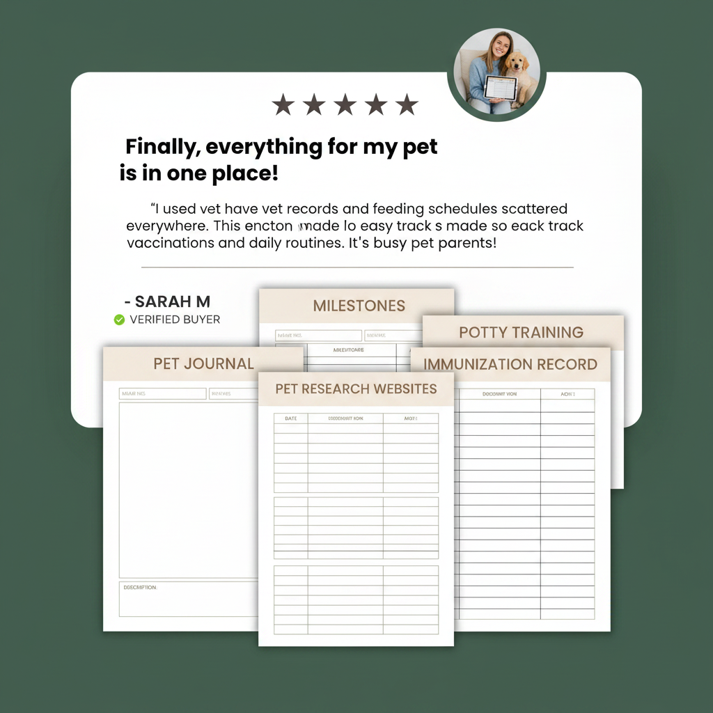 Pawfect Pet Care Planner